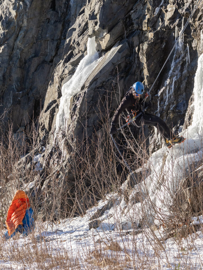 Rappeling