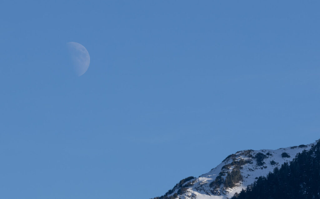 Late Morning Moon