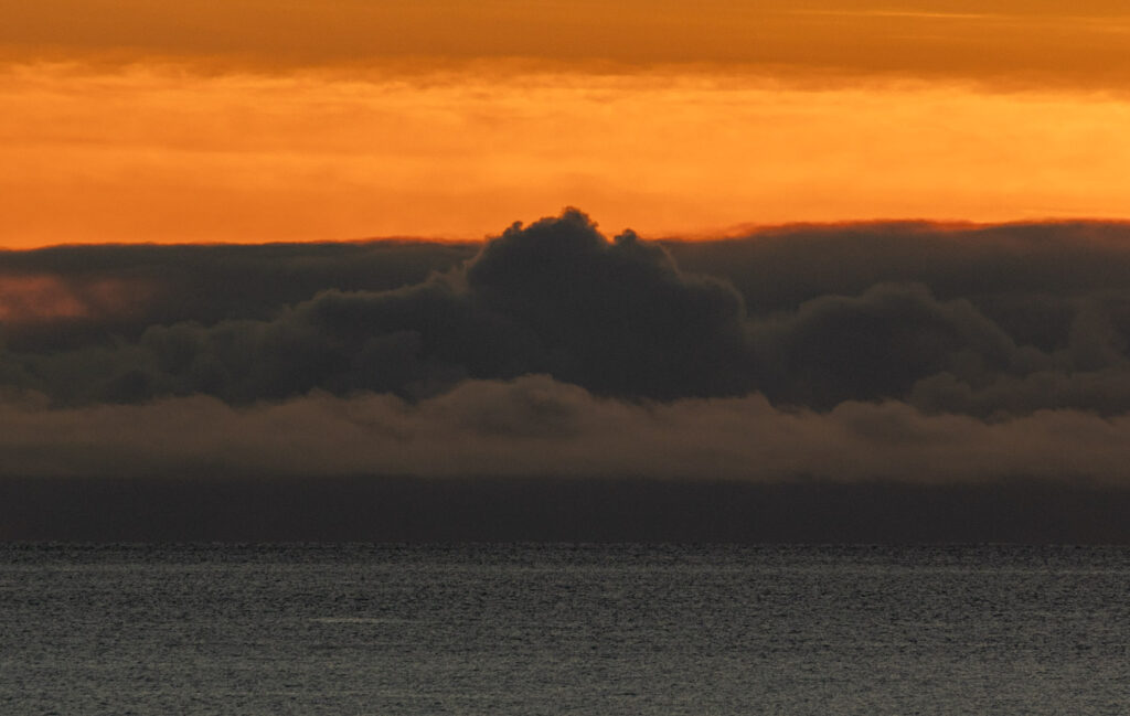 Cloud Bank over Sitka Sound