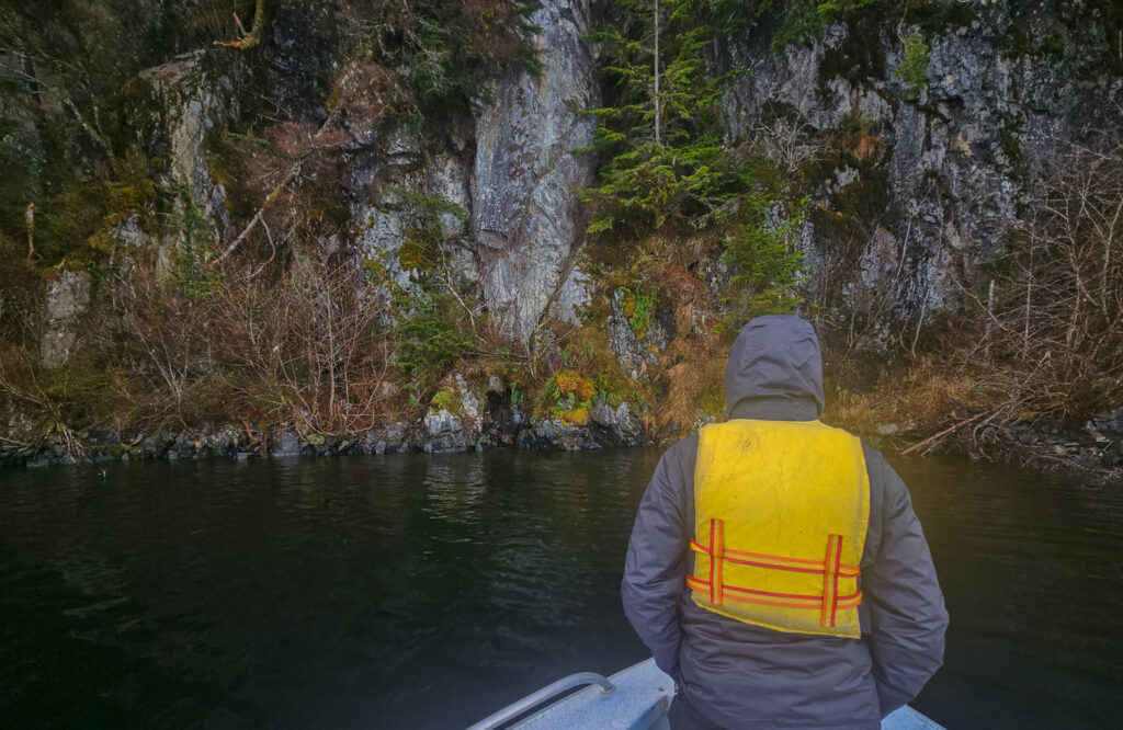 Approaching Shoreline Cliff