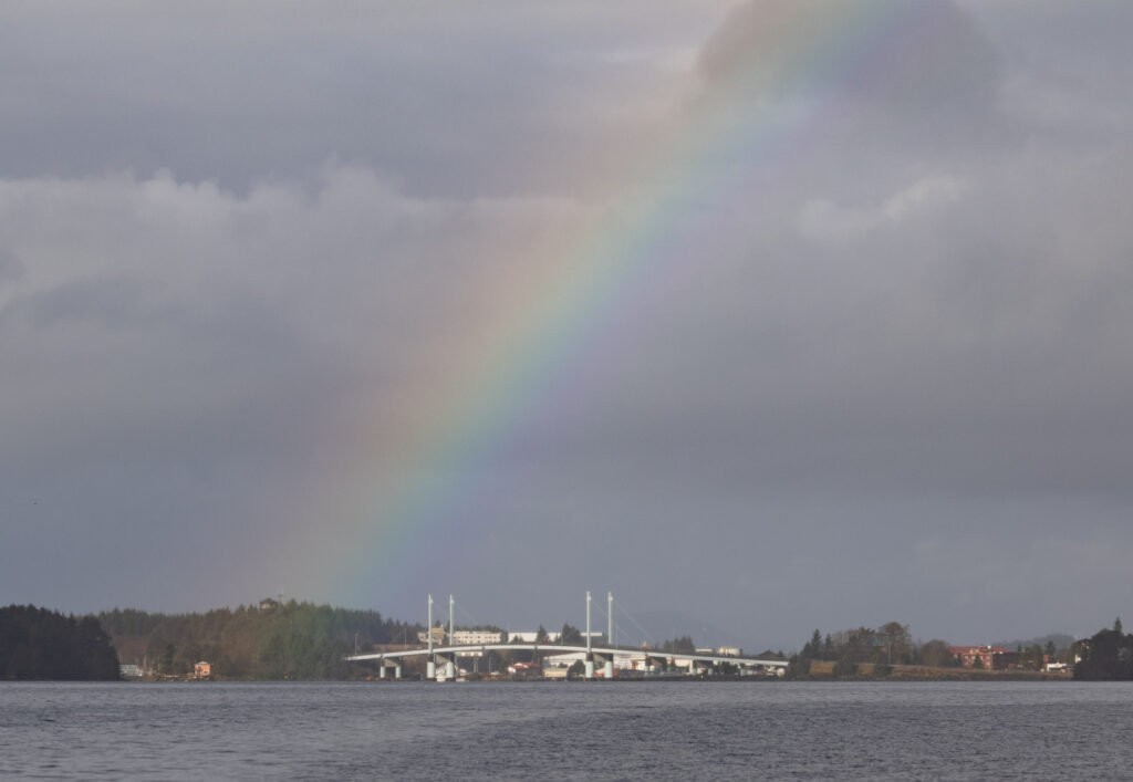 Rainbow over Sitka