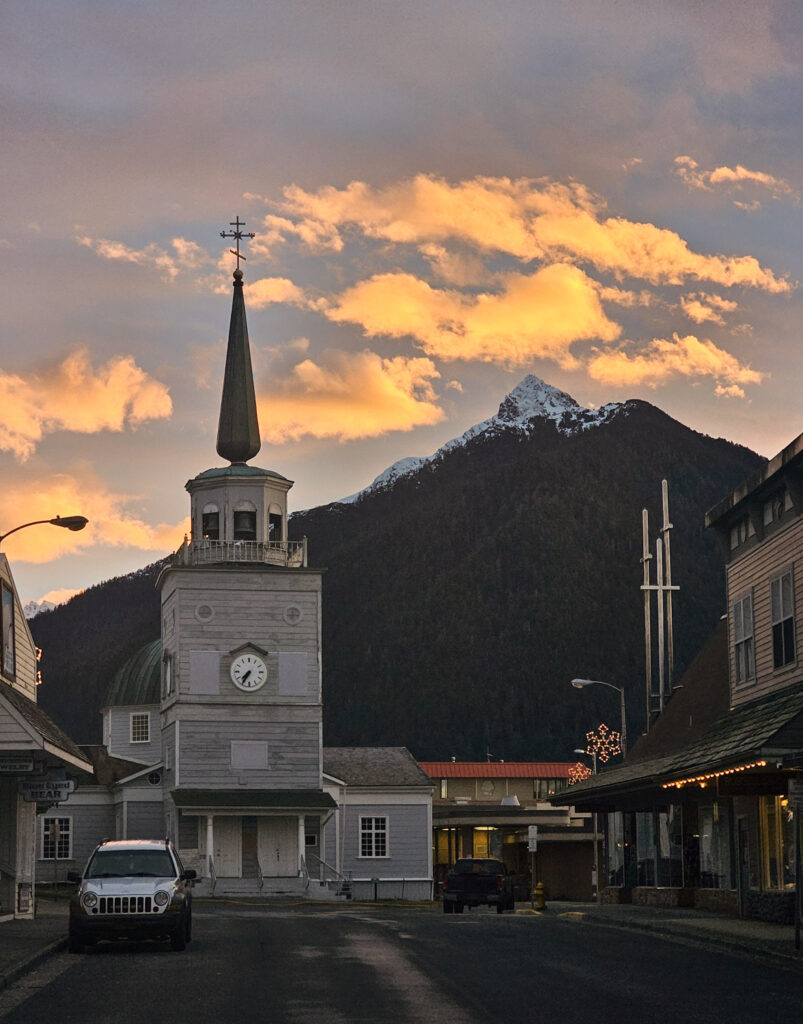 Sunrise Clouds over St. Michael's and Verstovia