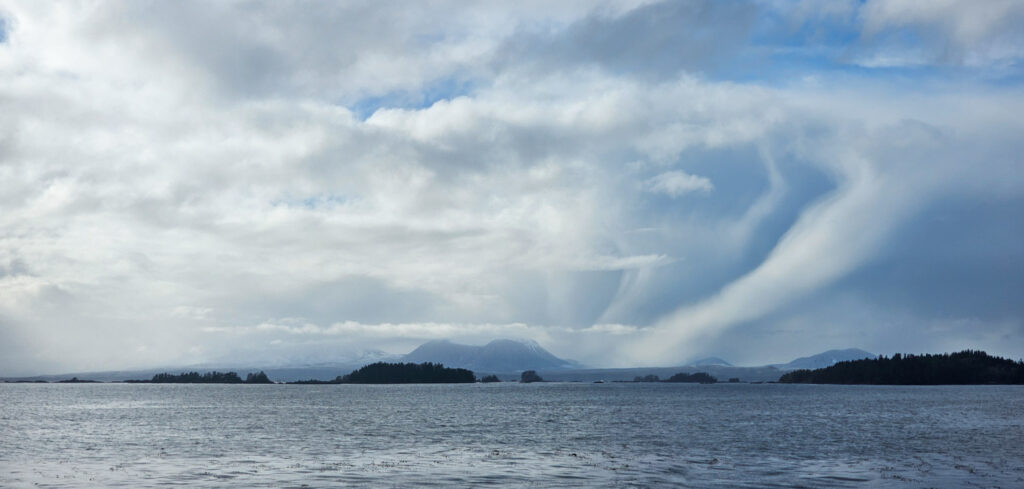 Mt. Edgecumbe in the Clouds