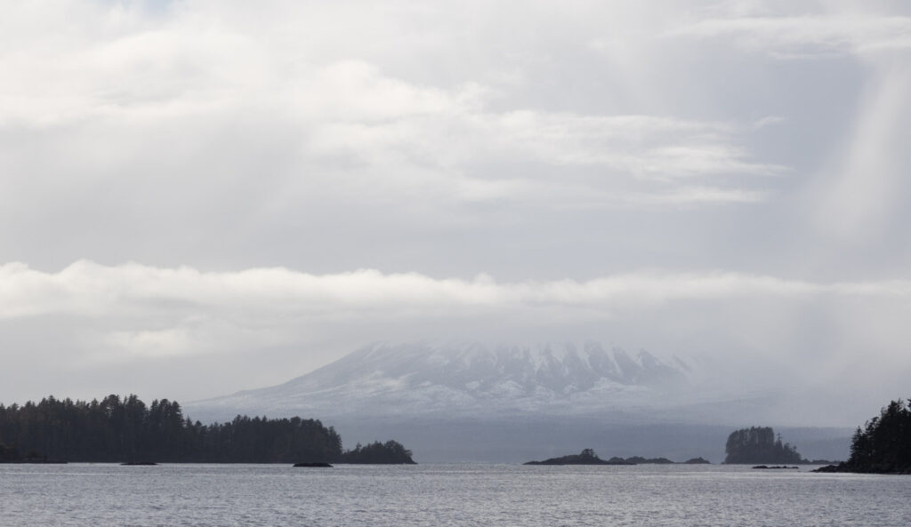 Mt. Edgecumbe in the Clouds