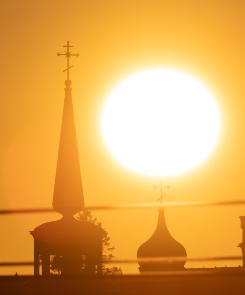 St. Michael's and Low Sun