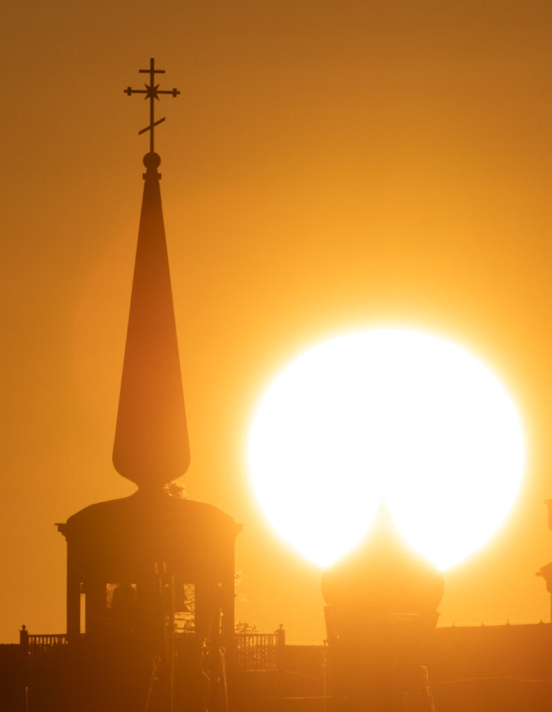 St. Michael's and Low Sun