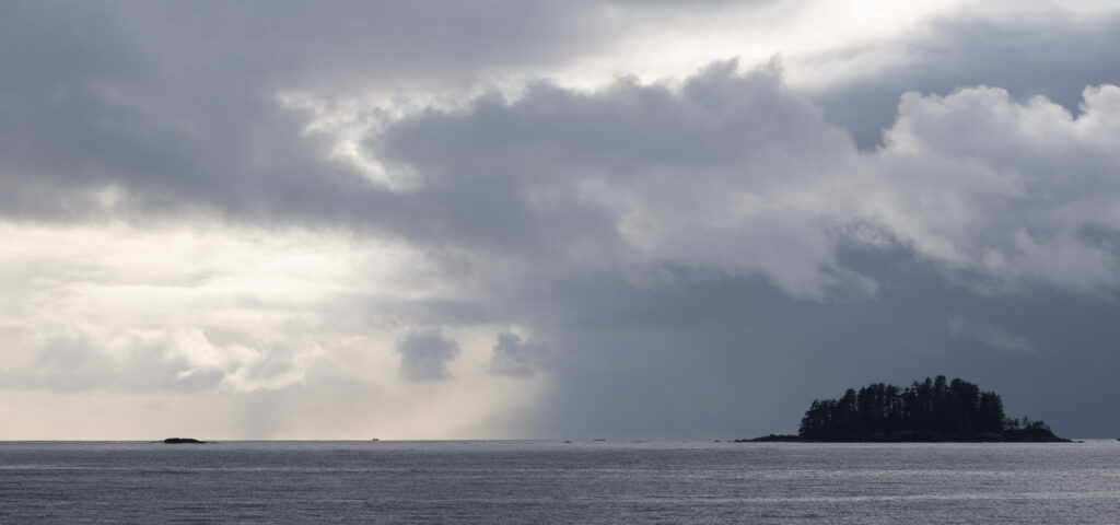 Clouds over Sitka Sound