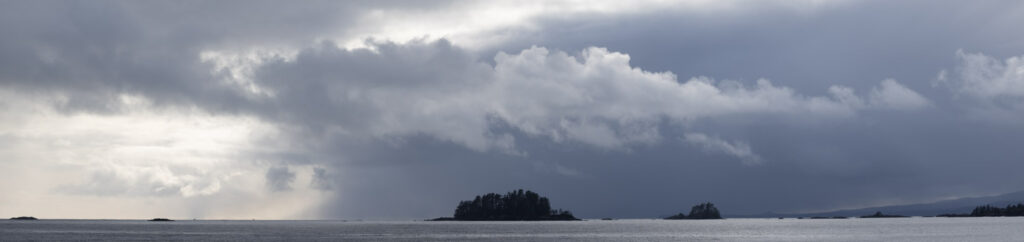 Clouds over Sitka Sound